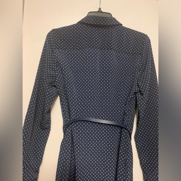 The Limited Women’s navy (with white & light blue pattern) dress. Size small. - Picture 2 of 8